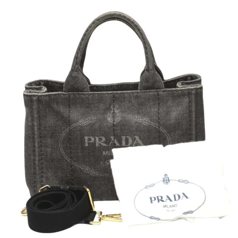 Handle bags with lightweight fabric for ease -Prada  blue Tote Bag (Pre-Owned)