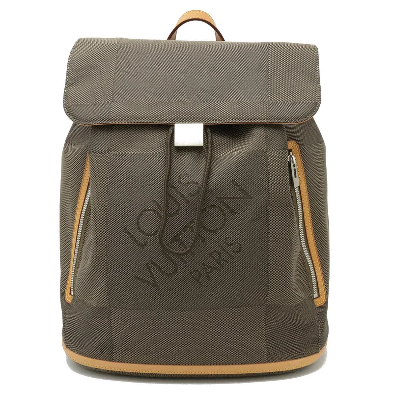 Handle bags with compact designs for portability -Louis Vuitton  Canvas Backpack (Pre-Owned)