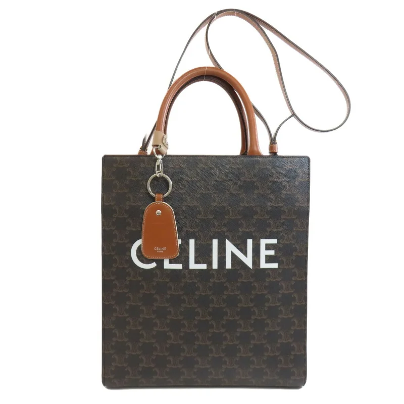 Handle bags with soft velvet for luxury -Celine  Pvc Tote Bag (Pre-Owned)