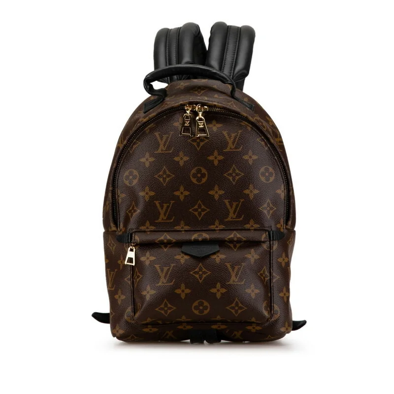 Handle bags with bright accents for pop -Louis Vuitton  Monogram Pvc Leather Backpack (Pre-Owned)