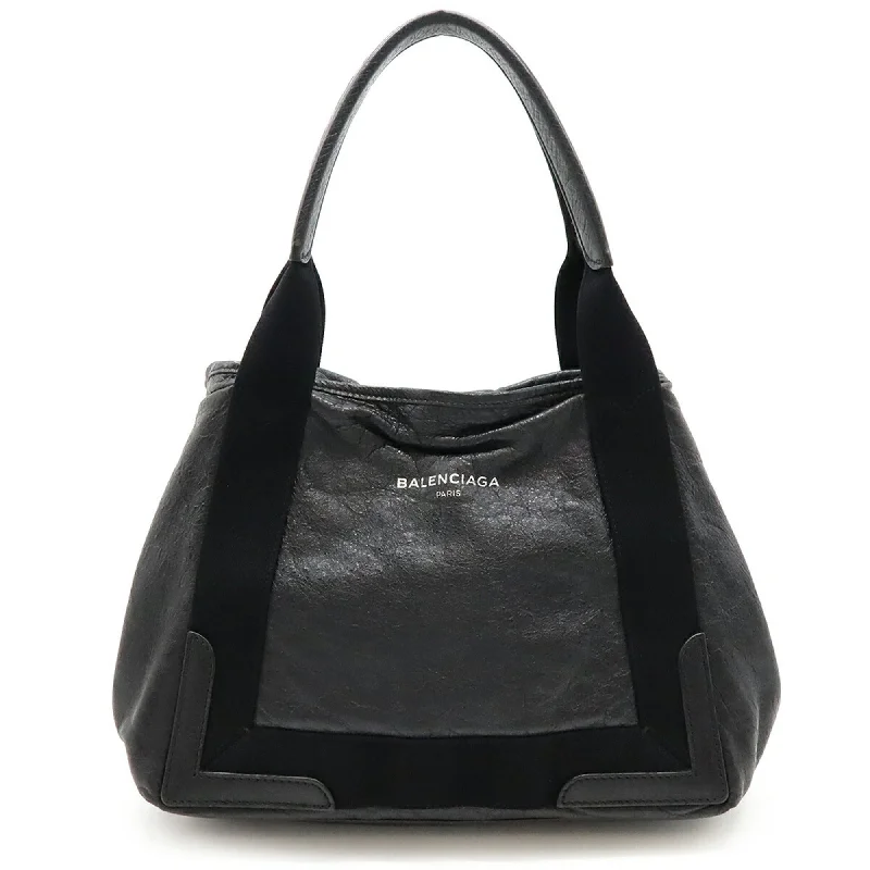 Leather handle bags for elegant daily carry -Balenciaga  Leather Handbag Tote Bag (Pre-Owned)