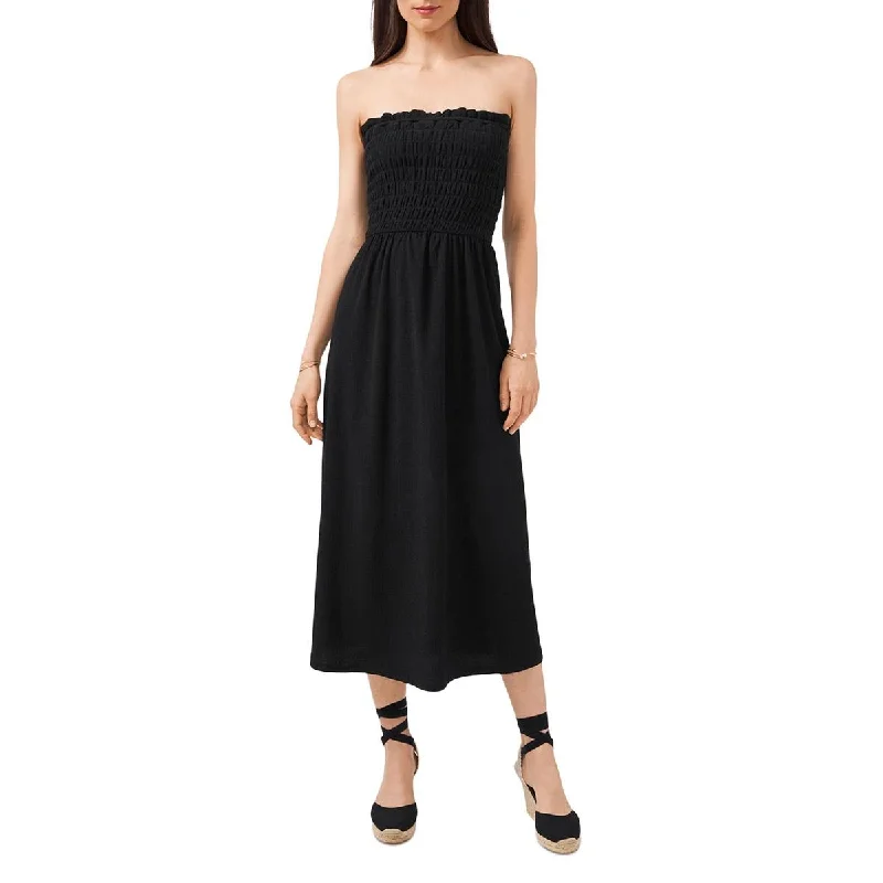 Cotton Dresses for Comfort -1.State Womens   Strapless Smocked Maxi Dress