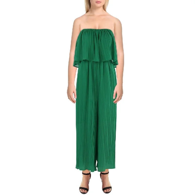 Modern Dresses for Trendy -Kensie Dresses Womens Pleated Jumpsuit