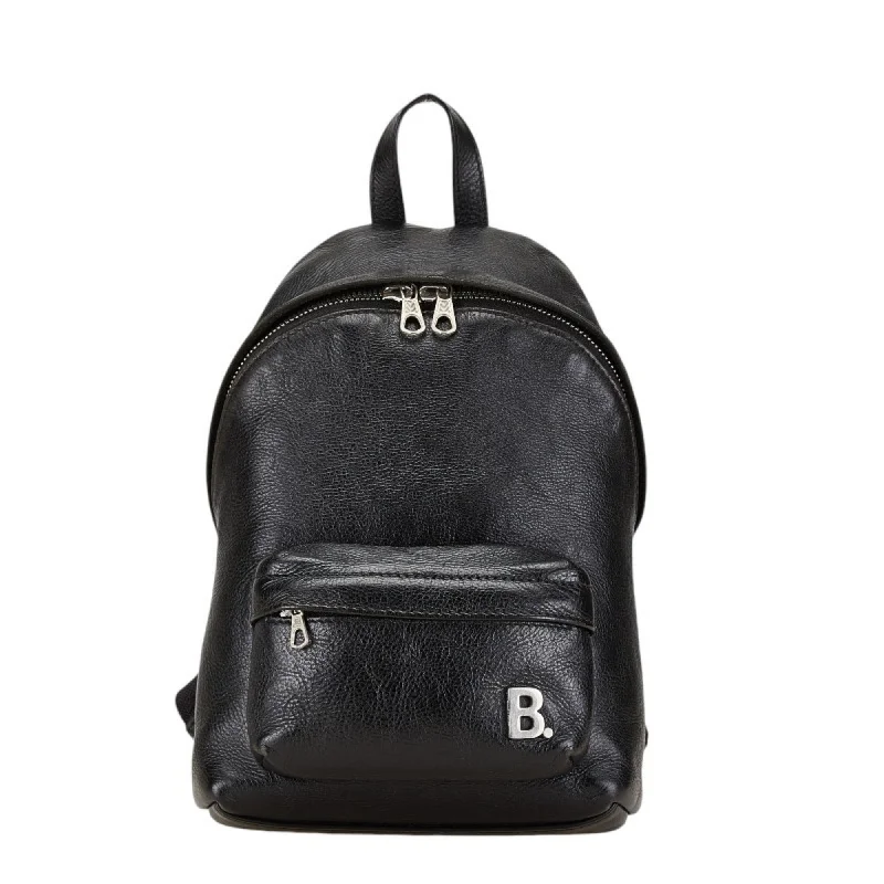 Handle bags with thick handles for support -Balenciaga  Leather Backpack (Pre-Owned)