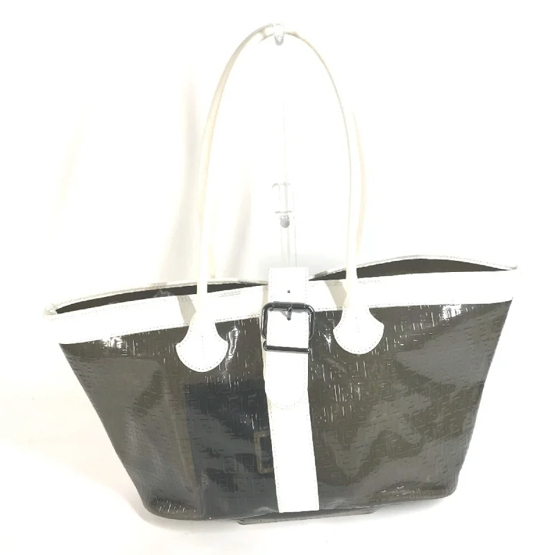 Handle bags with padded interiors for laptops -Fendi   Vinyl Shoulder Bag Tote Bag (Pre-Owned)