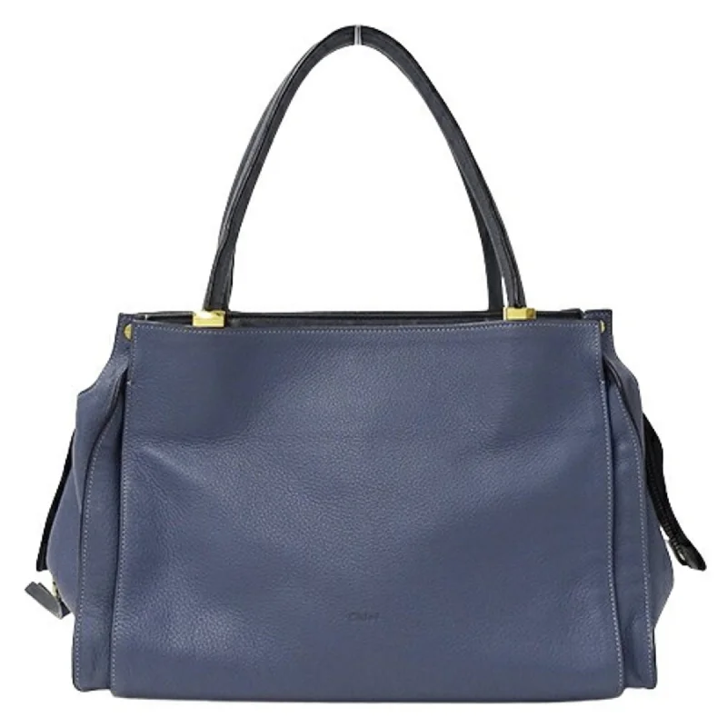 Handle bags with reinforced stitching for durability -Chloé  Leather Tote Bag (Pre-Owned)