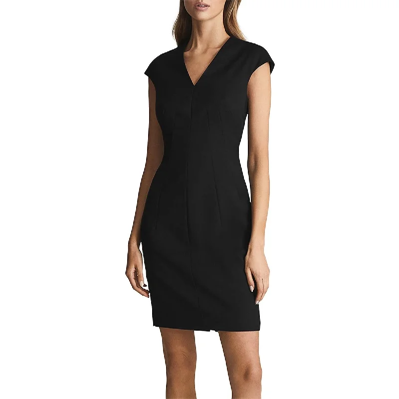 Flared Dresses for Retro -Reiss Womens Asymmetric Mini Cocktail And Party Dress