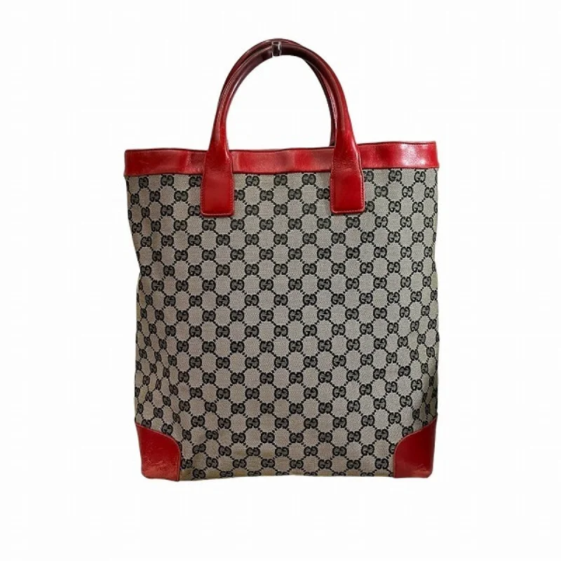 Handle bags with animal prints for flair -Gucci   Color Gg Canvas Tote Bag (Pre-Owned)