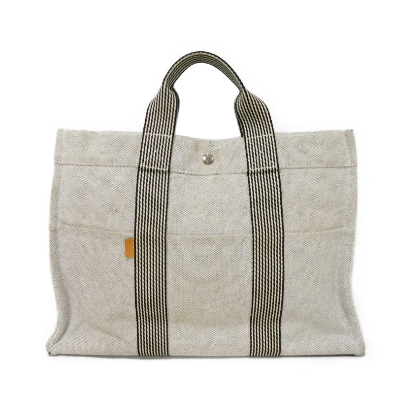 Insulated handle bags for keeping food fresh -Hermes   Toile H Tote Bag (Pre-Owned)