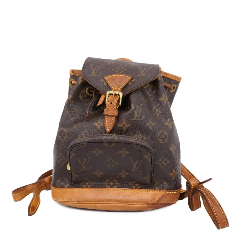 Handle bags with compact designs for portability -Louis Vuitton  Backpack (Pre-Owned)