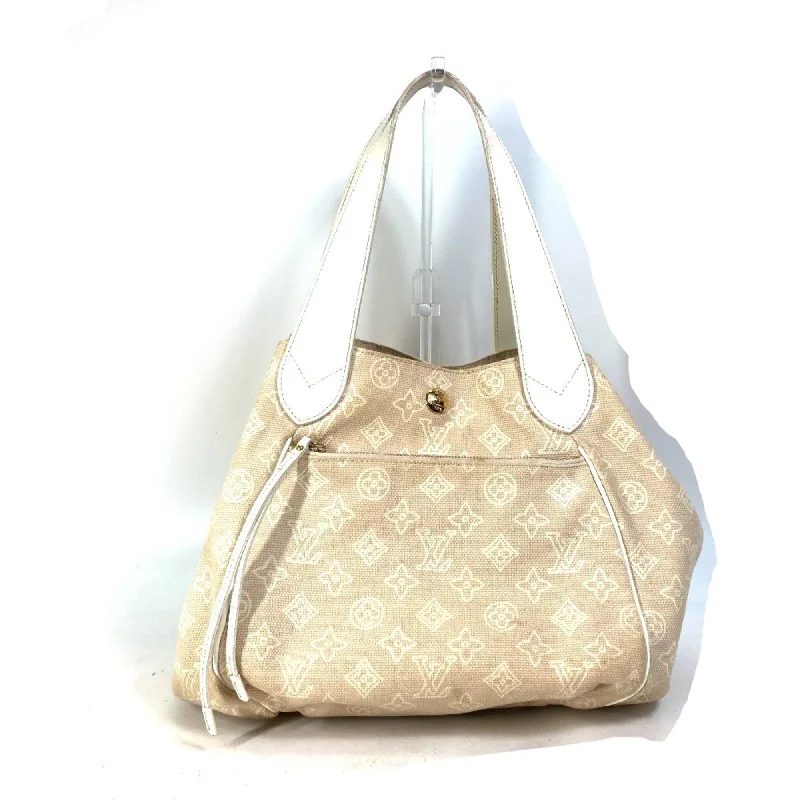 Handle bags with padded interiors for laptops -Louis Vuitton  Cloth Tote Bag (Pre-Owned)