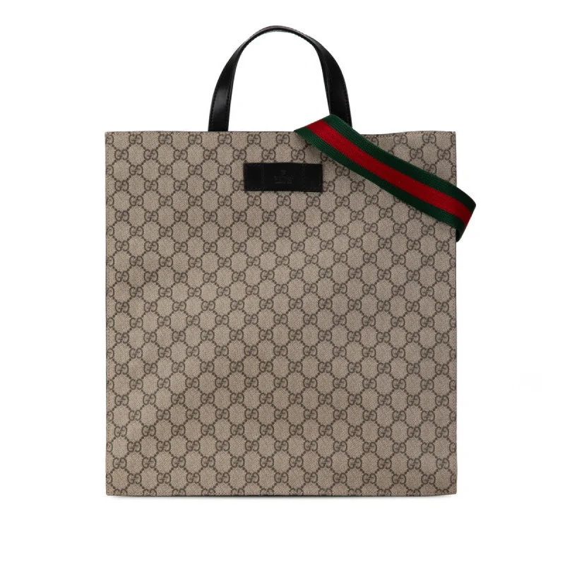 Insulated handle bags for keeping food fresh -Gucci   Leather Pvc Shoulder Bag Tote Bag (Pre-Owned)