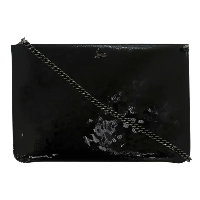 Handle bags with inner compartments for essentials -Christian Louboutin   Color Patent Leather Clutch Bag (Pre-Owned)