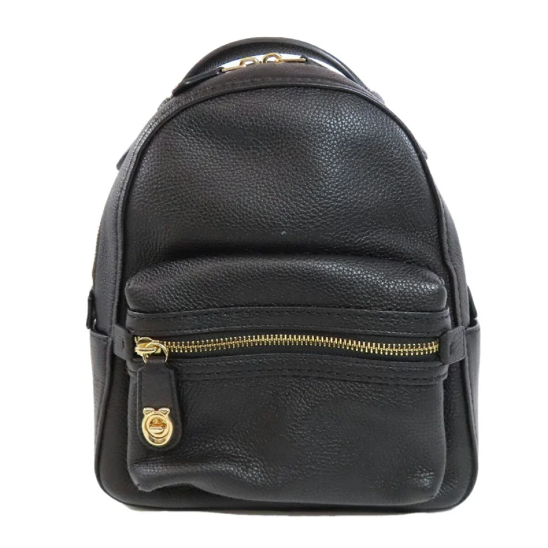 Handle bags with vegan suede for softness -Coach  Leather Backpack (Pre-Owned)