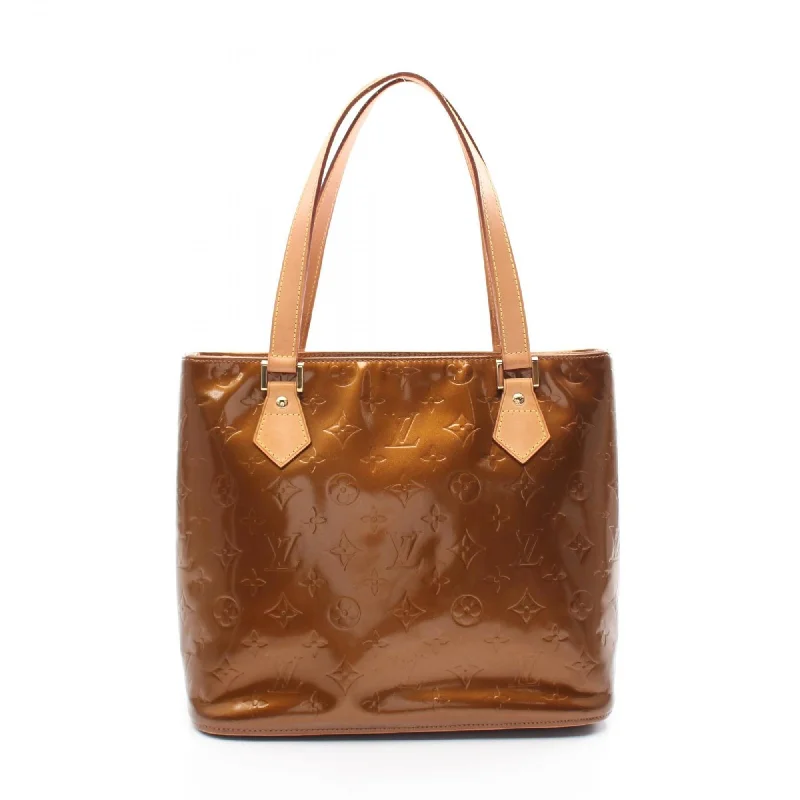 Handle bags with neutral leather for elegance -Louis Vuitton Monogram Vernis   Monogram Vernis Tote Bag (Pre-Owned)