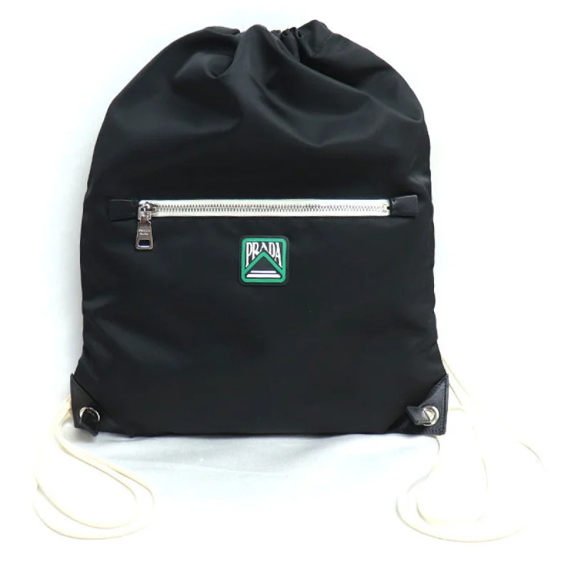 Handle bags with wide openings for access -Prada  Nylon Backpack (Pre-Owned)