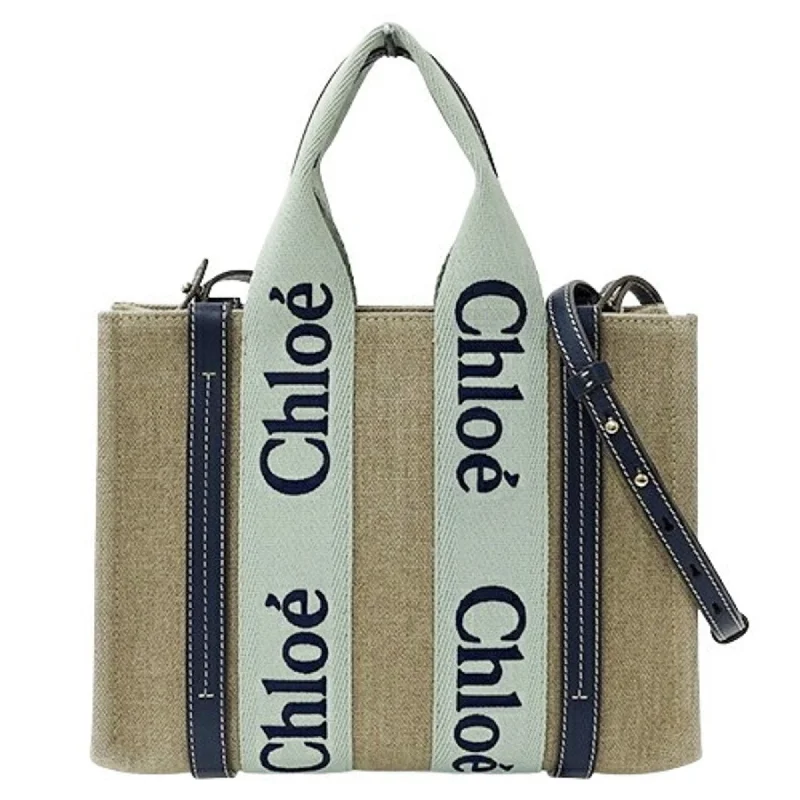 Handle bags with colorful handles for flair -Chloé   Canvas Handbag Shoulder Bag Tote Bag (Pre-Owned)