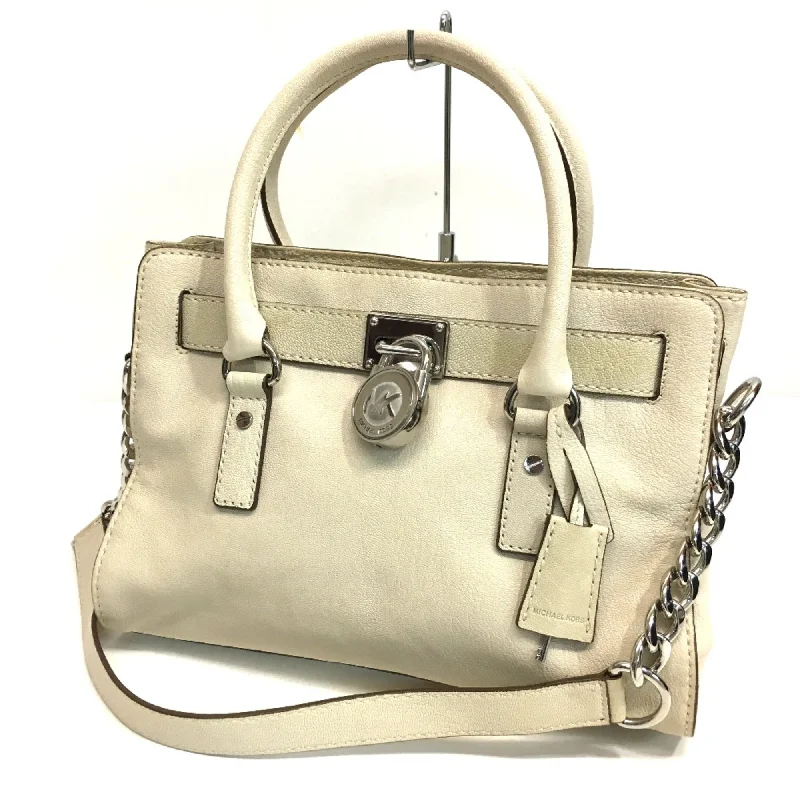 Vegan leather handle bags for eco-friendly chic -Michael Kors  Leather Tote Bag (Pre-Owned)