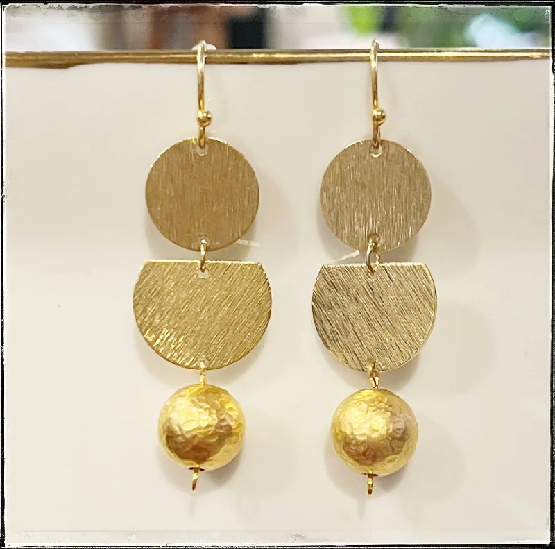 Large Drop Earrings for Statement -The Martha Earrings