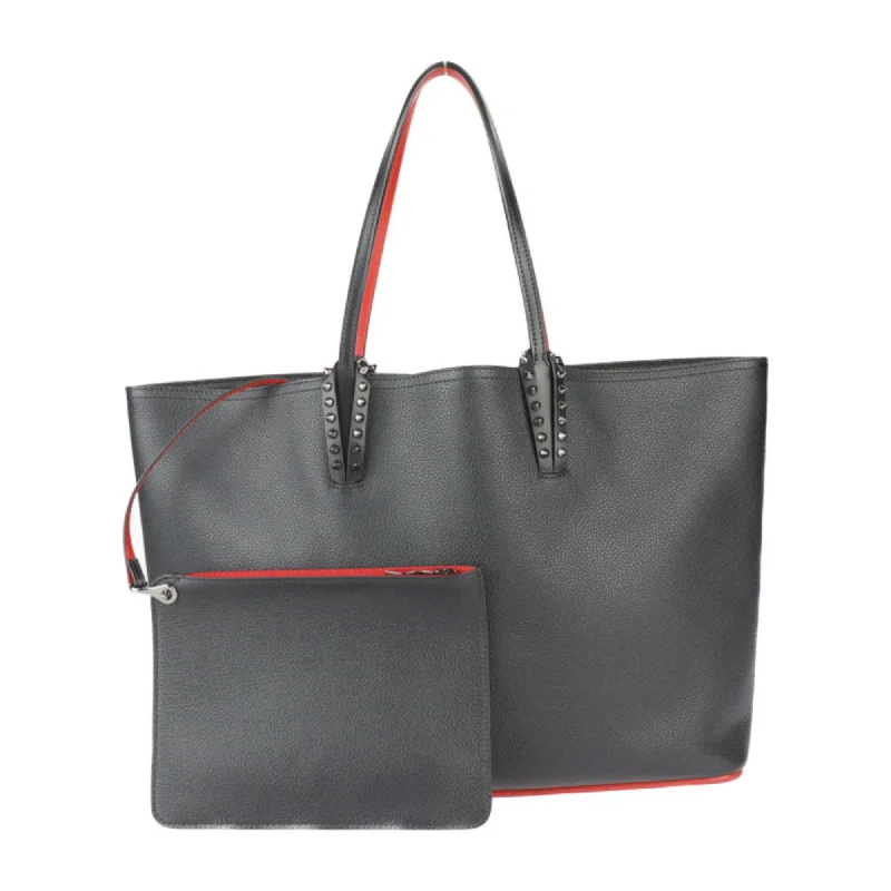 Handle bags with monogram designs for personalization -Christian Louboutin   Color Leather Handbag Pouch Shoulder Bag Tote Bag (Pre-Owned)