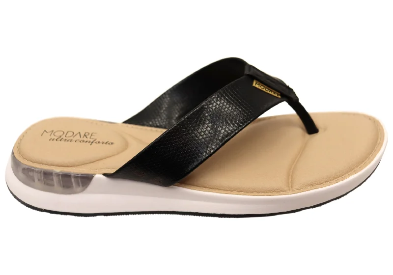 Summer sandals for women with breathable design and comfortable fit-Modare Ultraconforto Velina Womens Comfort Brazilian Thongs Sandals