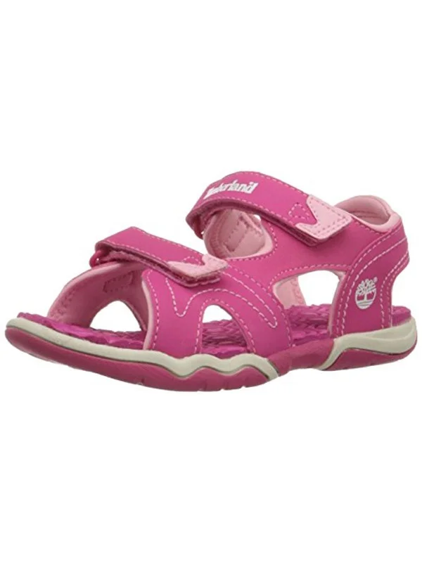 Fashionable sandals for women with animal print and chic buckle accents-Adventure Seeker Girls Little Kid Sport Sandals