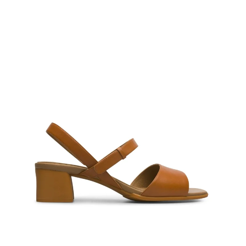 Boho-inspired sandals for women with braided straps and earthy tones-Sandals Women Camper Katie