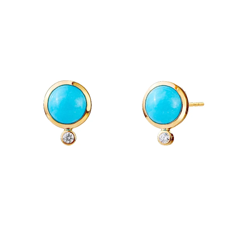 Best hoop earrings with crescent-shaped designs for a bold, moon-inspired style-Small Candy Studs