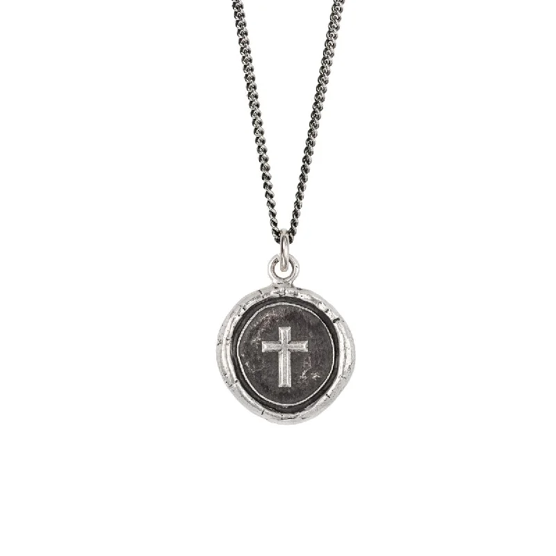 Necklaces and pendants with custom engravings for a personal, meaningful gift-Cross