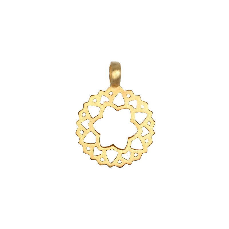 Best necklaces and pendants with minimalist pendants for a sleek, understated look-Crown Chakra Charm