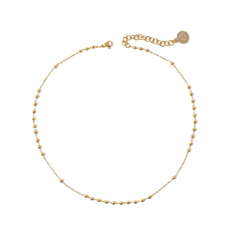 Necklaces and pendants with pearls for a classic and sophisticated touch-Gold Altra Necklace