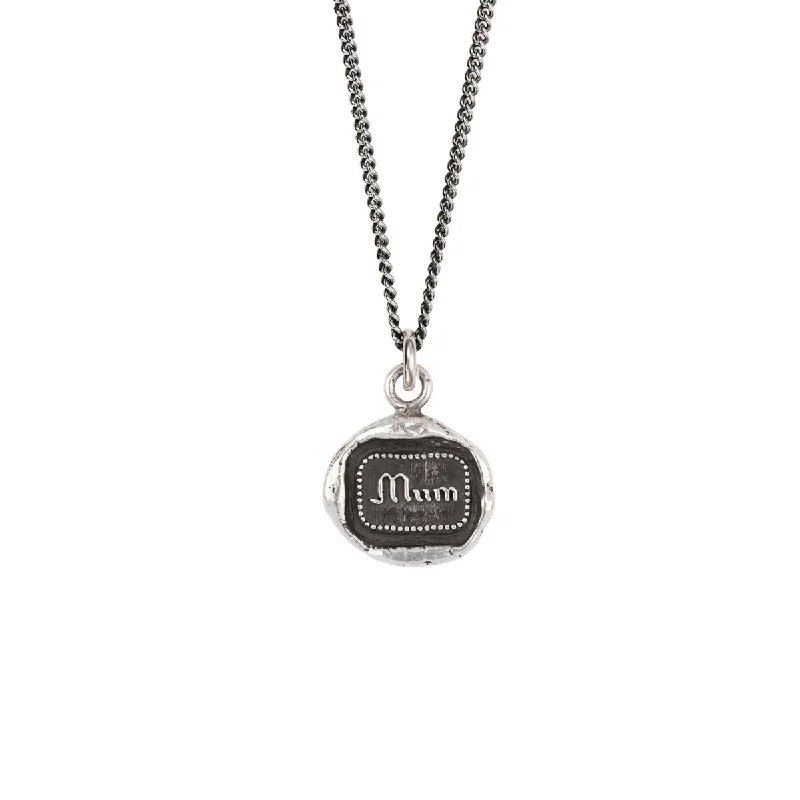 Best necklaces and pendants with rose gold for a warm and romantic appeal-Mum - Limited Edition