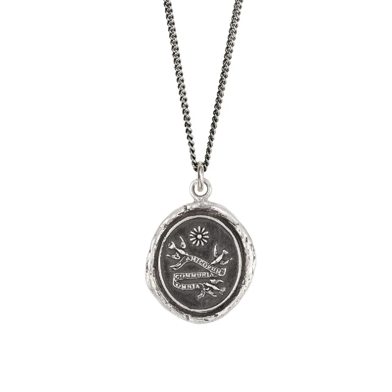 Best necklaces and pendants with personalized coordinates for a special keepsake-Sisterhood