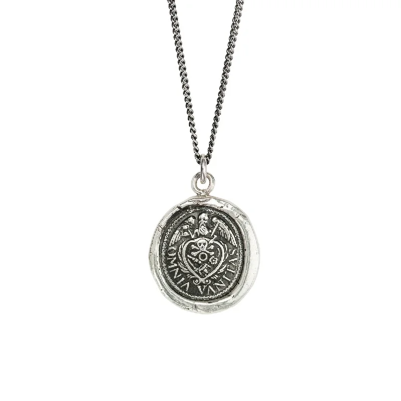 Necklaces and pendants with lock and key designs for a symbolic gesture-All is Vanity